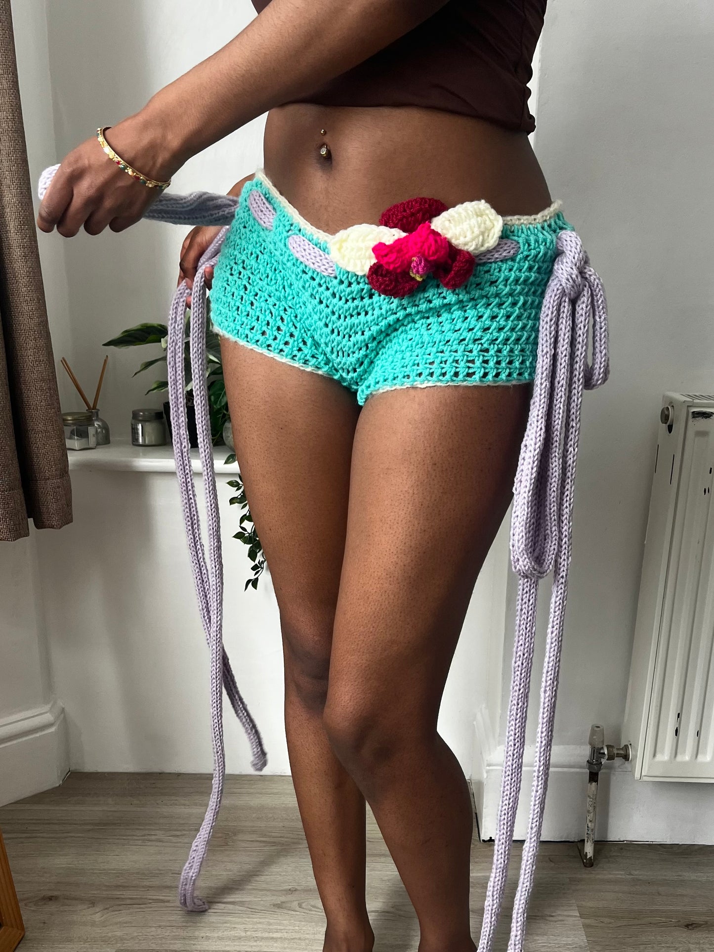 Mermaid micro shorts